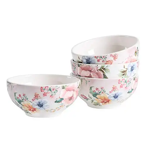 Bico Margret 花园陶瓷碗 4 件套
