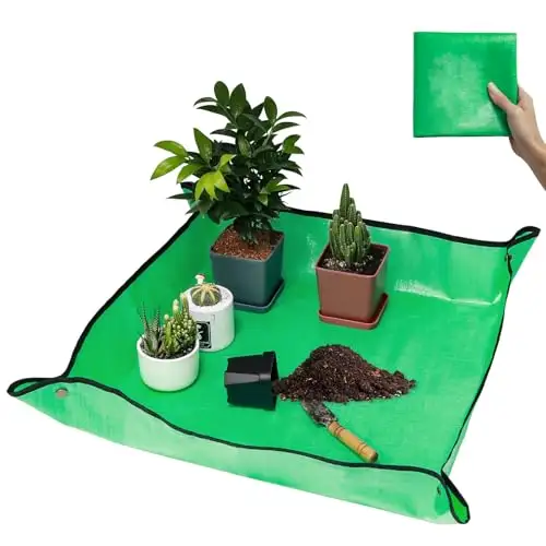 可折叠防水植物盆栽垫