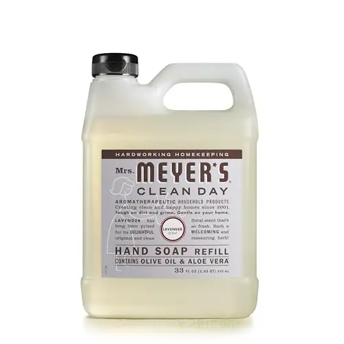 Mrs. Meyer’s 天然洗手液补充装， 薰衣草香味