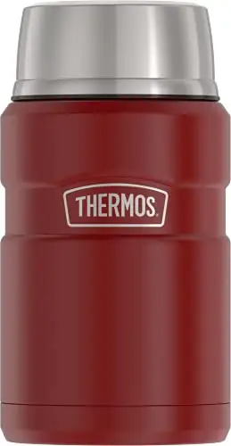 Thermos 膳魔师食品罐, 24盎司,乡村红