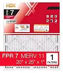 HDX FPR 7/Merv 11 Allergen Plus Pleated Air Filter (various sizes)