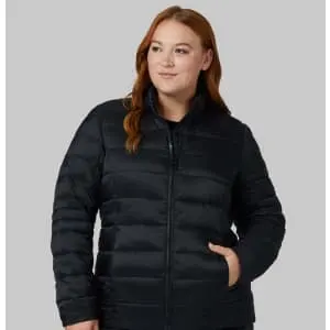 32 Degrees Women's Lightweight Packable Down Hooded Jacket
