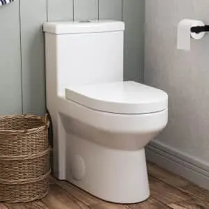 DeerValley Dual-Flush Elongated One-Piece Toilet