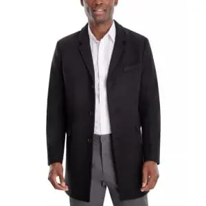 Michael Kors Men's Wool-Blend Ghent Overcoat