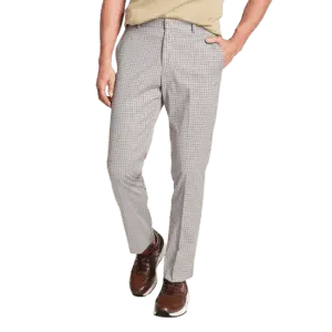 Tommy Hilfiger Men's Modern-Fit TH Flex Stretch Plaid Dress Pants