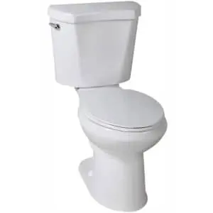 Glacier Bay 2-Piece 1.28 GPF Elongated Toilet