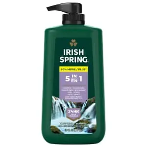 Irish Spring Men's 5-in-1 Body Wash