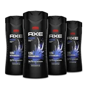AXE Men's Phoenix Body Wash 4-Pack