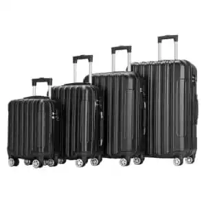 Winado 4-Piece Large Capacity Hardside Spinner Luggage Set