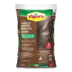 Vigoro 2 cu. ft. Bagged Premium Wood Mulch